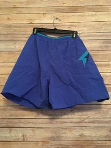 VINTAGE Speedo Swim Trunks Blue With Logo On Rear Spellout On Front XL